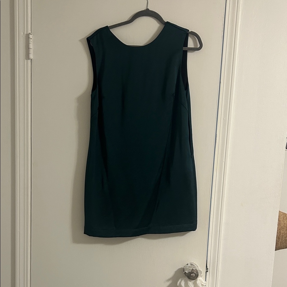 Lavender Brown Green backless satin dress. Size Medium. Worn 1x
